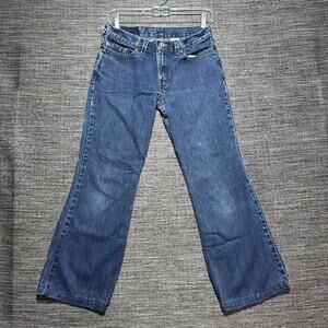 Levi's Vintage Jeans 5 Jr. Blue Superlow Flared Leg - Women's 29x27